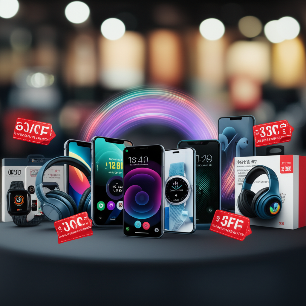 ¡Descuento del 50% en Electrónica!